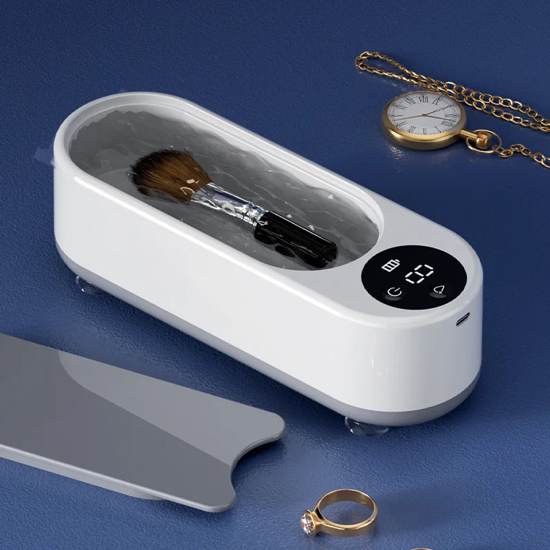 🔥 Portable Ultrasonic Cleaner - Glasses and Jewelry Cleaning Machine