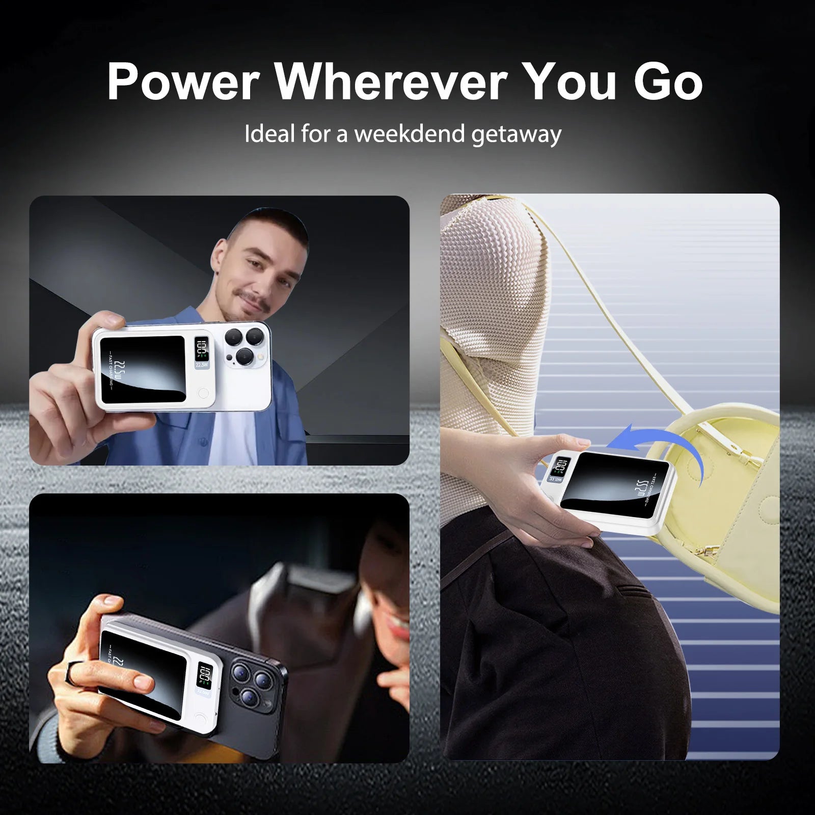 MagSafe Wireless Power Bank 10000mAh Fast Charge