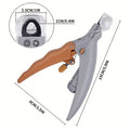 LED Light Pet Nail Clipper with Magnifying Glass – Safe Nail Trimmer Tool for Dogs & Cats.