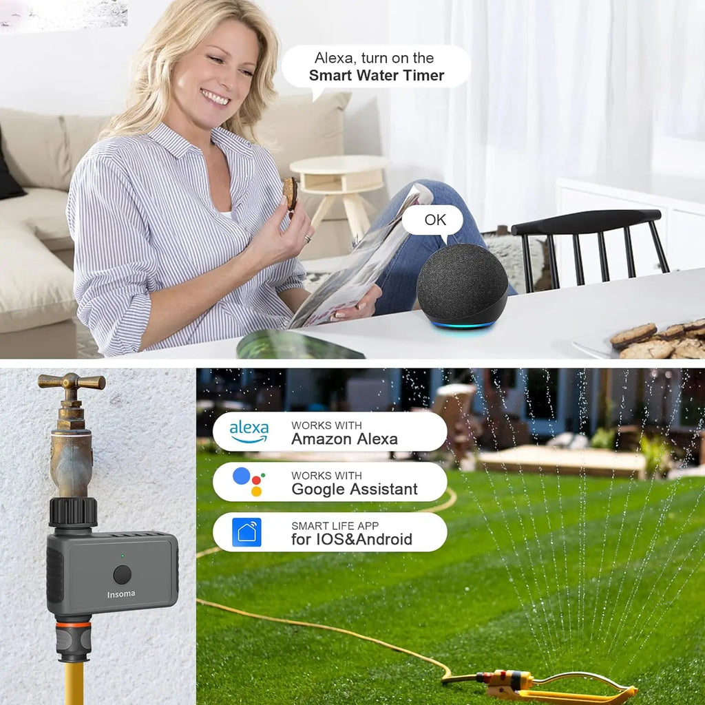 Smart Water Timer Pro - Wifi Automatic Irrigation Controller.