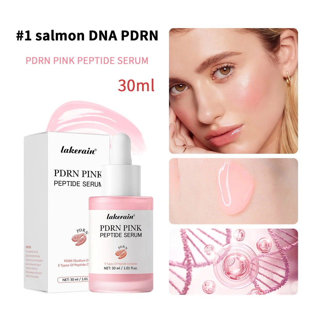 Salmon DNA PDRN Pink Peptide Serum - Hydrating and Brightening Facial Serum