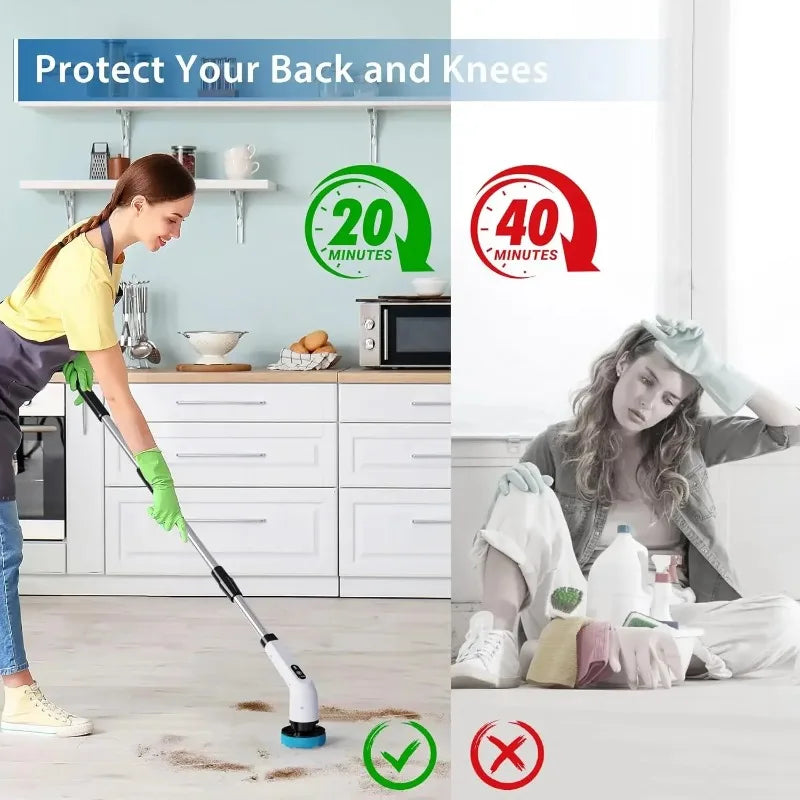 Electric Spin Scrubber Pro