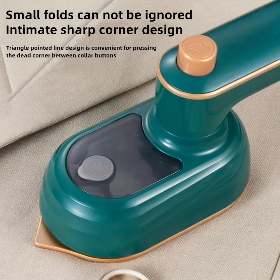 Portable Foldable Steam Iron - Compact Travel Clothes Steamer
