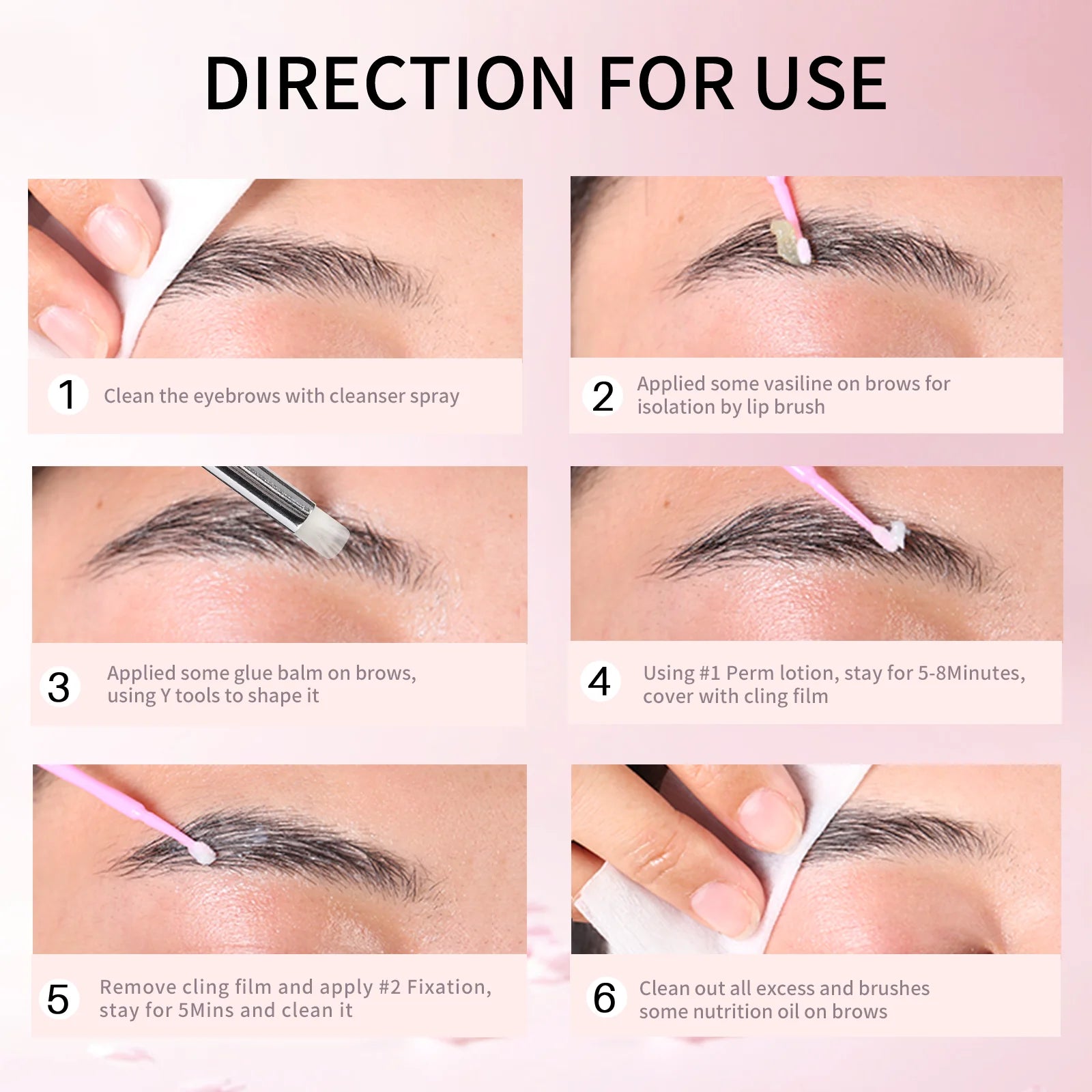 Professional Lash Lift and Brow Lamination Kit - Lasts 6-8 Weeks