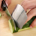 Stainless Steel Finger Guard - Kitchen Finger Protector for Safe Cutting