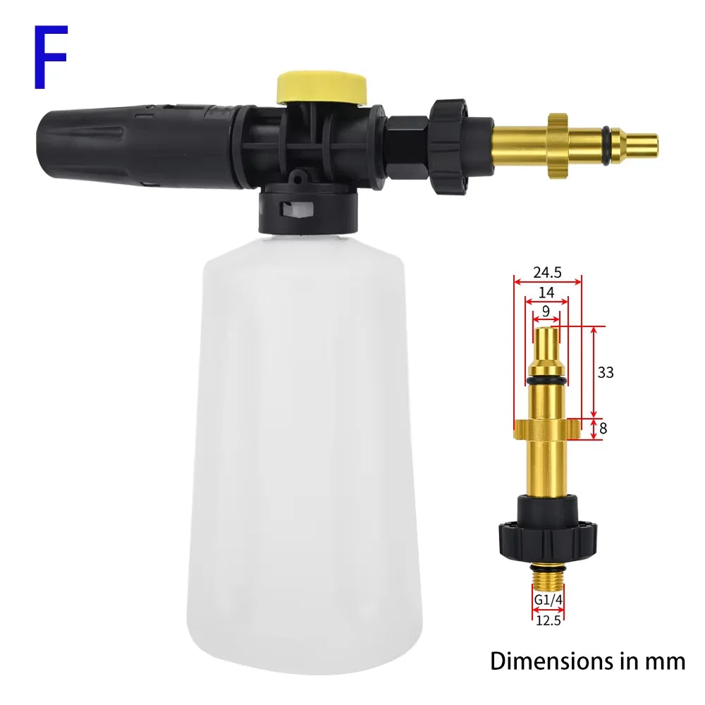 Foam Cannon Pro - Pressure Washer Snow Foam Lance