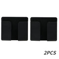 Wall Mount Phone and Remote Holder - No- Drill Storage Organizer (1, 2 or 4 Pack)