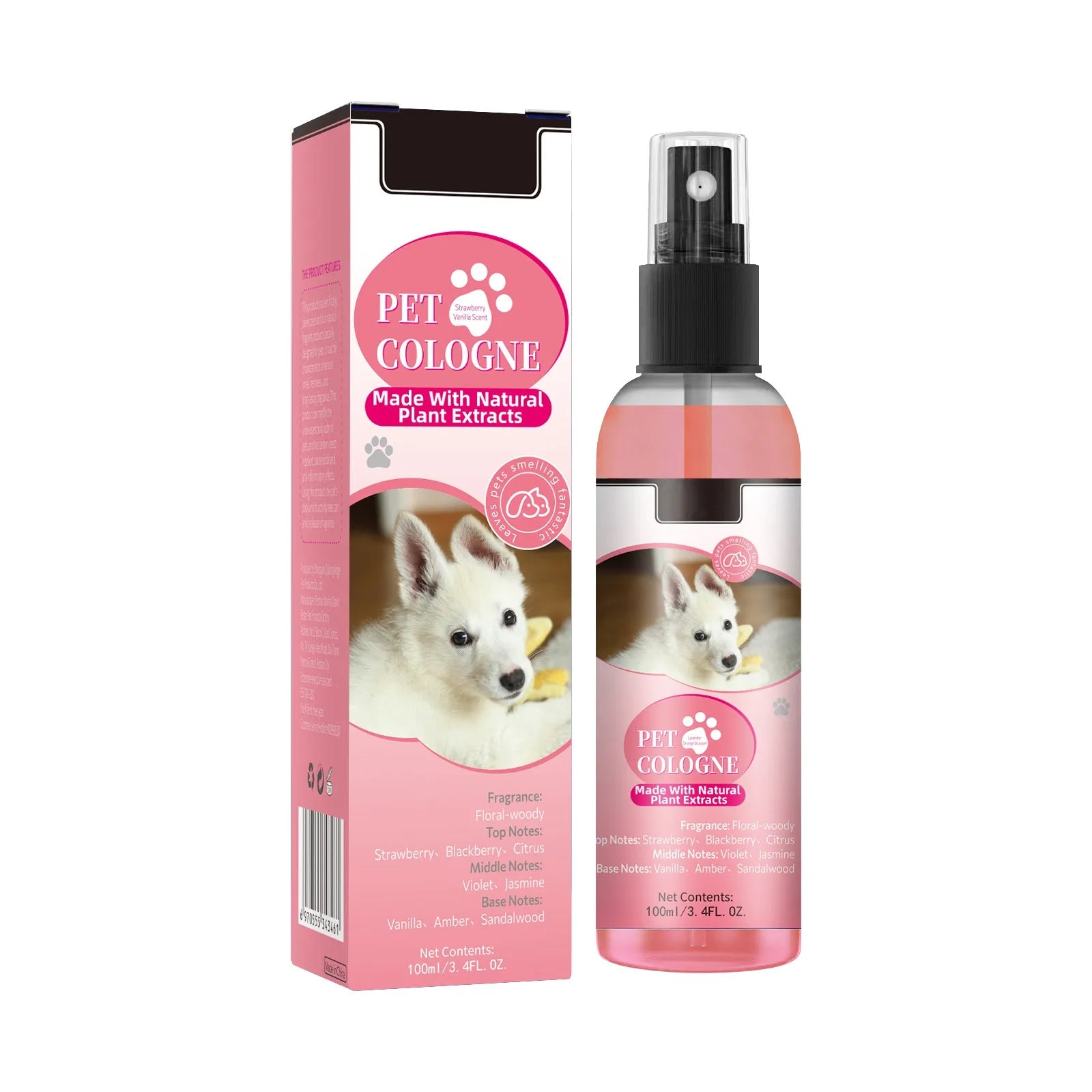 Pet Odor Eliminator Spray - Long - Lasting Fresh Scent For Dogs and Cats